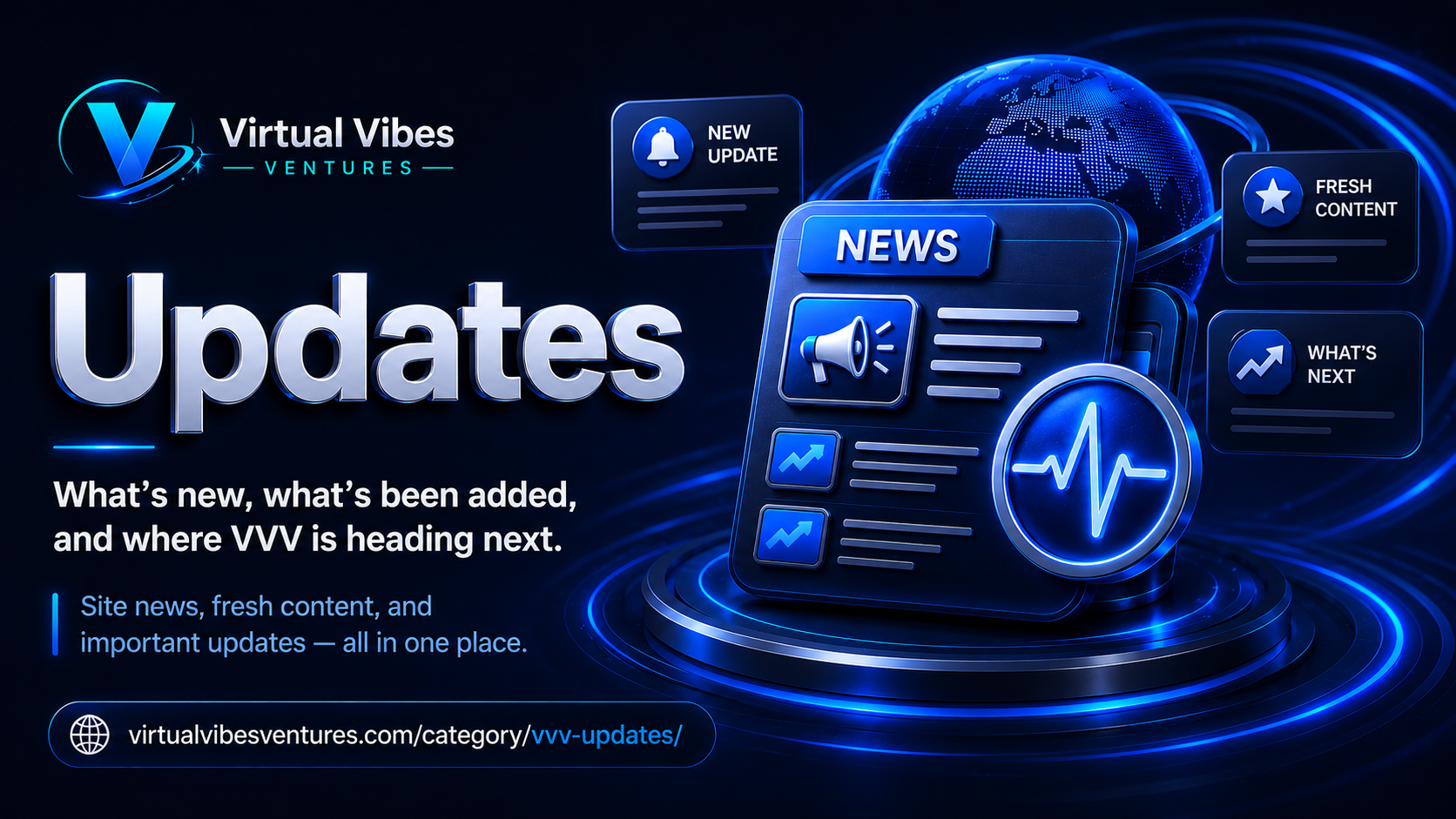 Welcome to Virtual Vibes Ventures Updates