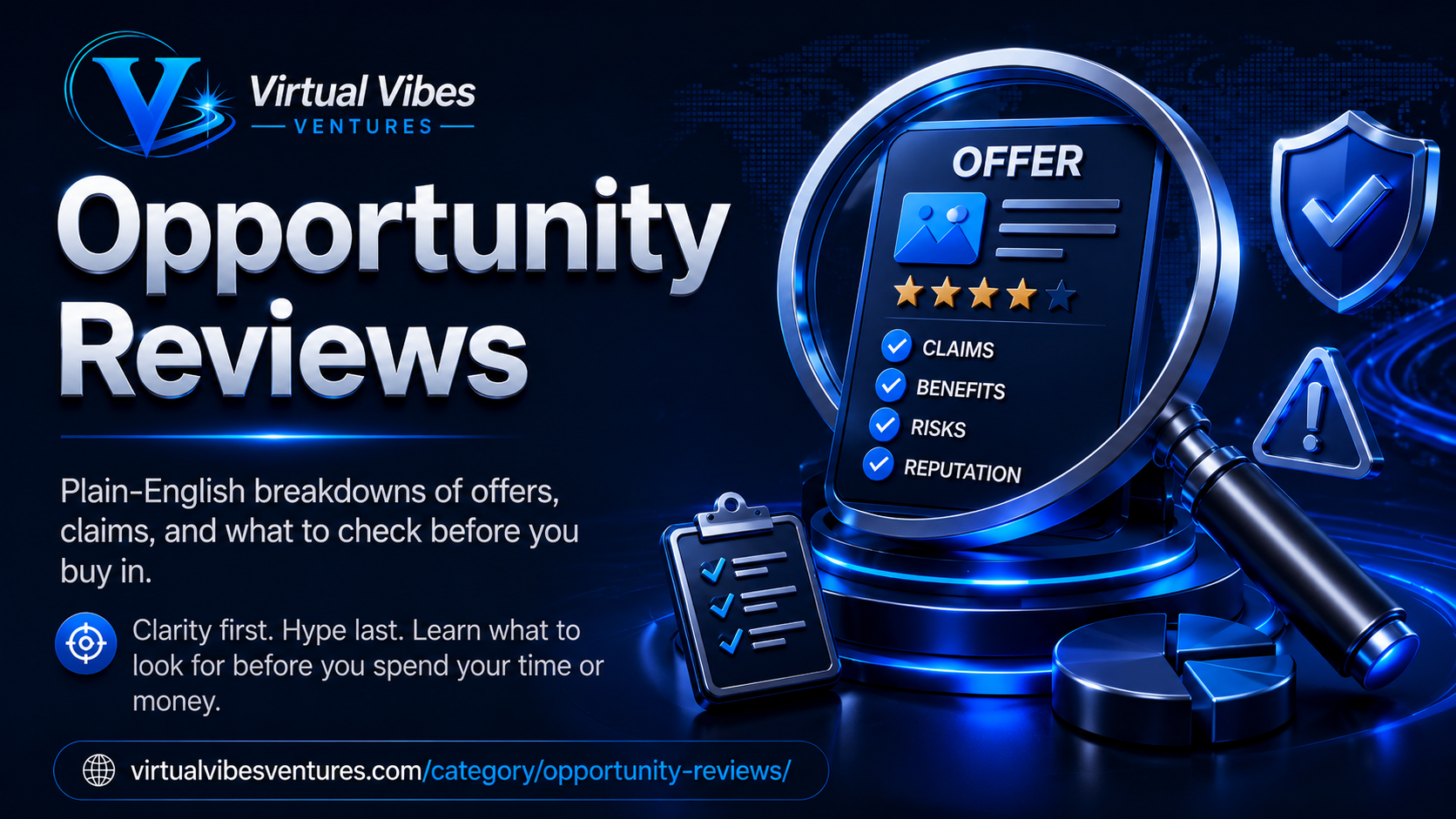 Opportunity Reviews — Start Here